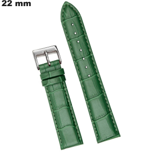 Armbanduhren Grün 22mm Echtes Leder | Versandkosten 3,99€