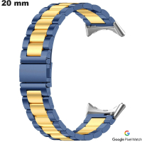 Google Pixel 20 mm Armband kaufen, Edelstahl Blau