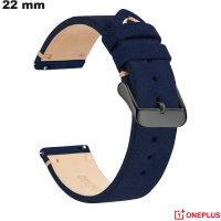 Vintage Blue 22mm Smartwatch Bracelet OnePlus ● Easy Assembly