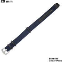 Verkauf von blauem Samsung Smartwatch-Armband aus Nylon 20mm