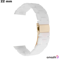 Amazfit Weißes 22 mm Harzarmband (Balance, Bip 5) günstig