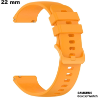 Armband Samsung 22mm für intelligente Uhr in hochwertigem Orange