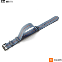 Bracciale Xiaomi per orologio intelligente 22mm Grigio Nylon economico