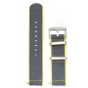Armband für Withings Smartwatch Stoff Grau 20mm von hoher Qualität