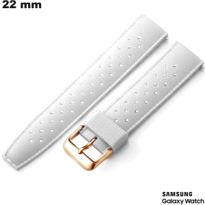 Verkauf Smartwatch-Armband Samsung 22 mm Weißes Silikon