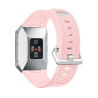 Bracciale FitBit orologio smart 24 mm Rosa Silicone economico
