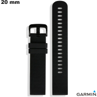 Verkauf Armband 20 mm wirtschaftlich Garmin Gummi Schwarz