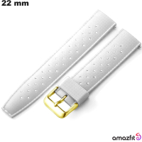 Amazfit Silikonarmband für Uhr Weiß 22 mm von hoher Qualität