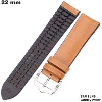 Bracelet Orange 22 mm montre intelligente Samsung de qualité