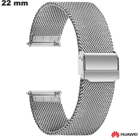 Günstiges 22 mm Silbernes Armband für Huawei Smartwatch