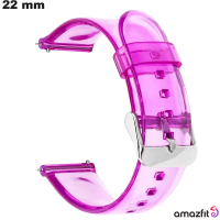 Armband 22 mm Amazfit Transparent für Uhren ● Einfache Montage