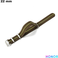 Armband Nylon Grün Smartwatch 22 mm Honor von hoher Qualität