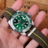 Bracelet Nylon Vert montre connectée 22 mm Honor de qualité