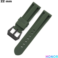 Bracelet Honor 22mm Caoutchouc montre Vert
