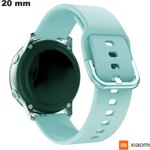 Armbanduhr Sport Blau Silikon Smartwatch 20 mm Xiaomi günstig