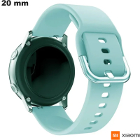Armbanduhr Sport Blau Silikon Smartwatch 20 mm Xiaomi günstig