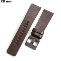 Armband Braun 28 mm Echtleder Uhr \ Versand für 3,99 €