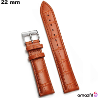 Armband Braun 22mm Amazfit Echtleder von bester Qualität