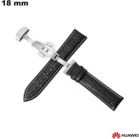 Bracelet 18mm montre intelligente Noir Huawei