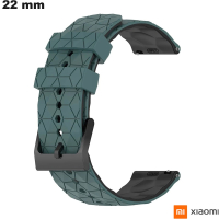 Bracciale Verde 22mm per smartwatch Xiaomi economico