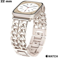 Bracelet Chaîne de montre connectée 22mm Apple Watch pas cher