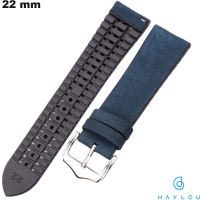 Bracelet de smartwatch Haylou Bleu 22mm Caoutchouc pas cher