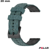 Armband Grün Gummi Polar für Smartwatch 20 mm kaufen
