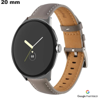 Vente Bracelet de montre connectée 20mm Cuir Google Pixel