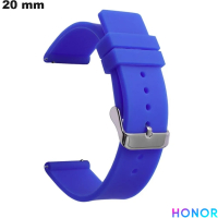 Verkauf Armband Blau Uhr 20mm Gummi Sport Honor