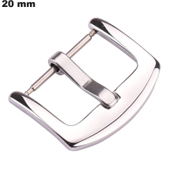 Boucle RVS Zilver voor horloge 20 mm Ardillon