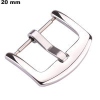 Vente Boucle Acier Inoxydable Argenté pour montre 20 mm  Ardillon