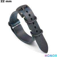 Verkauf Vintage-Armband Honor Blau für intelligente Uhren 22 mm