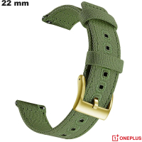 Armband-Smartwatch OnePlus 22 mm Textil Grün / Schneller Versand