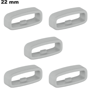 5 günstige graue 22mm Kautschukarmbänder von guter Qualität 5 günstige graue 22mm Kautschukarmbänder von guter Qualität