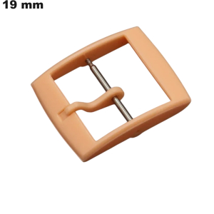 Vente Attache Beige pour montre Plastique Ardillon 19 mm Vente Attache Beige pour montre Plastique Ardillon 19 mm