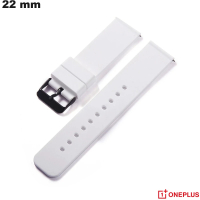 Verkauf Armband Weiß Gummi Smartwatch 22mm OnePlus