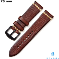 Armband Marron Smartwatch Veganes Leder Haylou u chic günstig