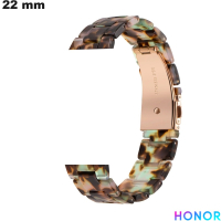 Armbanduhrarmband 22 mm Multicolor Resin Honor günstig