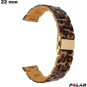 Armband 22mm Resin Smartwatch Polar Beige von hoher Qualität