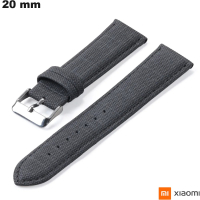 Braccialetto 20 mm Nylon Grigio per smartwatch Xiaomi di qualità