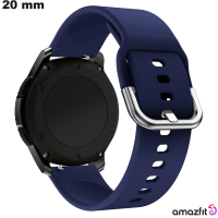 Armbanduhr Smartwatch 20mm Silikon Amazfit günstig
