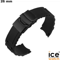 Armbanduhr Extra Großer Silikonarmband Schwarz 26 mm Ice Watch kaufen