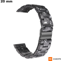 Armband 20mm Schwarz Xiaomi Günstige Smartwatch-Harze