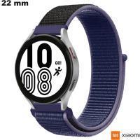 Braccialetto in nylon per smartwatch blu 22 mm Xiaomi | Spese di spedizione 3,99€