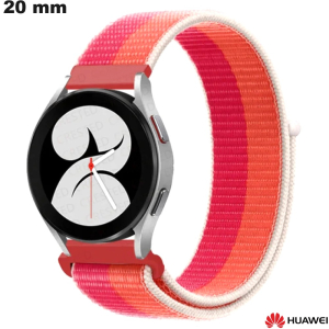 Nylon Armband 20mm u Orange Huawei Smartwatch kaufen