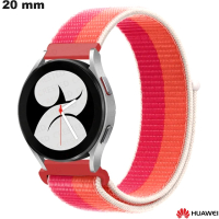 Nylon Armband 20mm u Orange Huawei Smartwatch kaufen