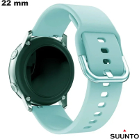 Verkoop Lichte 22mm Suunto Blauwe Rubber Smartwatch Armband