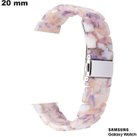 Bracciale in resina per smartwatch rosa 20 mm Samsung economico