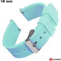 Armband Silikon Blau Huawei 18mm Smartwatch \ Premium Qualität