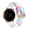 Bracelete de Silicone Branco Polar 22mm relógio inteligente de qualidade